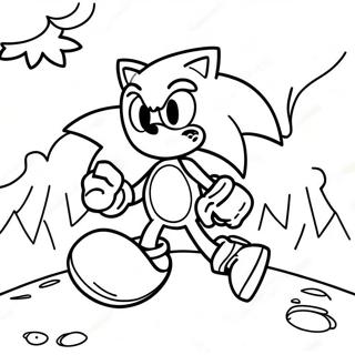 Page À Colorier De L'aventure Sonic Lost World 52883-41830