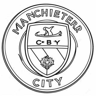 Manchester City Logo Kleurplaat 52963-41892