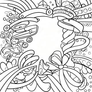 Ribbons Coloring Page 52973-41907