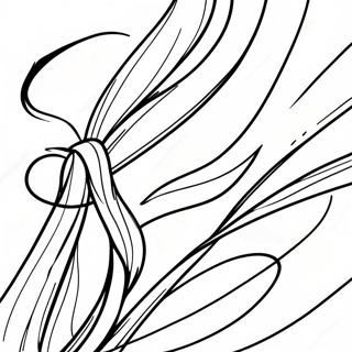 Colorful Ribbons In The Wind Coloring Page 52974-41914