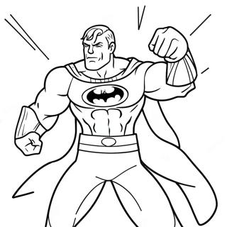 Action Heroes Coloring Page 52993-41918