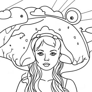 Surrealism Coloring Pages