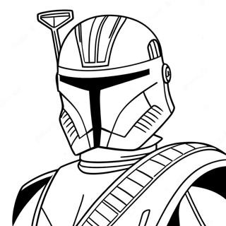 Captain Rex Coloring Pages