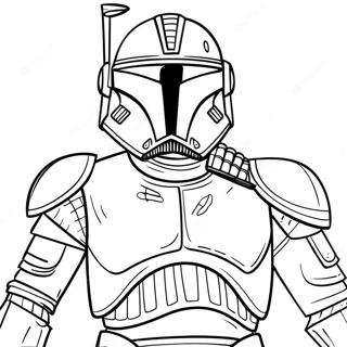 Captain Rex Coloring Pages