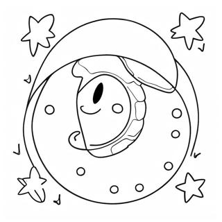 Moon And Stars Coloring Page 53073-41979