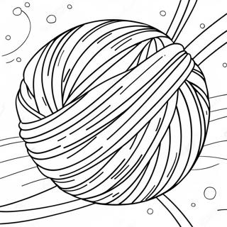 Yarn Coloring Pages