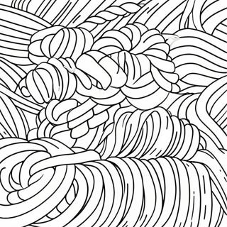 Colorful Yarn Skeins Coloring Page 53084-41995