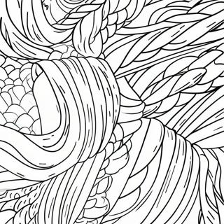 Colorful Yarn Skeins Coloring Page 53084-41996