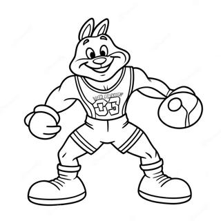 Space Jam Coloring Page 530-417