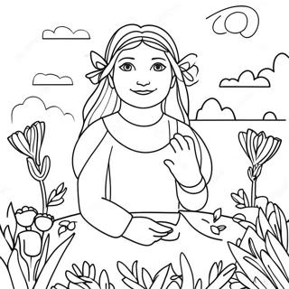 Ostara Coloring Pages