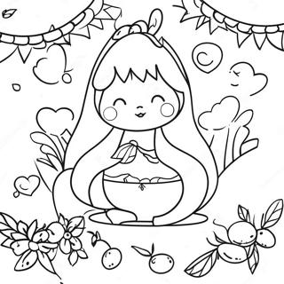 Ostara Celebration Coloring Page 53113-42014