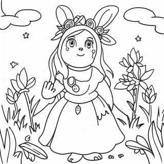 Ostara Celebration Coloring Page 53113-42015