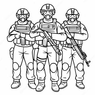 Special Forces Coloring Pages