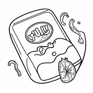 Jolly Rancher Candy Outline Coloring Page 53133-42041