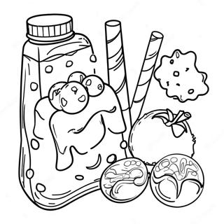 Jolly Rancher Candy Outline Coloring Page 53133-42044