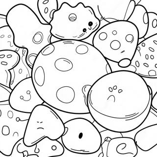 Jolly Rancher Outline Coloring Pages