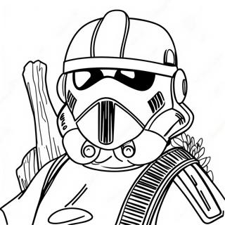 Scout Trooper Coloring Page 53163-42058