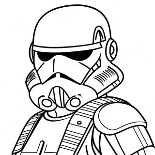 Scout Trooper Coloring Page 53163-42059