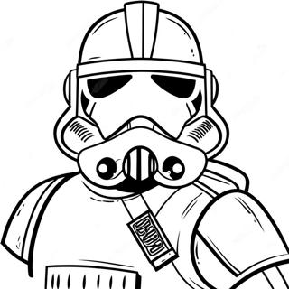 Scout Trooper Coloring Page 53163-42060