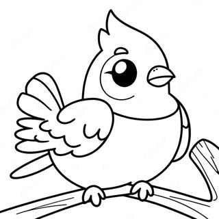 Cockatiel Coloring Pages