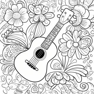 Ukulele Coloring Page 53253-42127