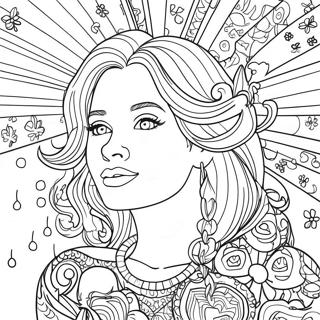 Song Lyric Coloring Pages