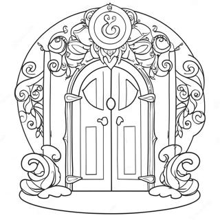 Magical Portal Coloring Page 53374-42239