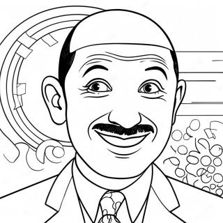 Pee Wee Herman Coloring Pages