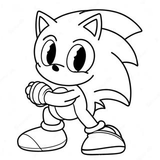 Sonic Easter Coloring Page 53413-42246