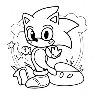 Sonic Easter Coloring Page 53413-42247