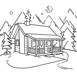 Winter Adult Coloring Pages