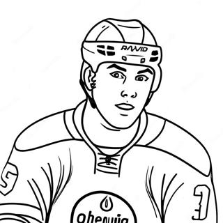 Connor Mcdavid Coloring Pages