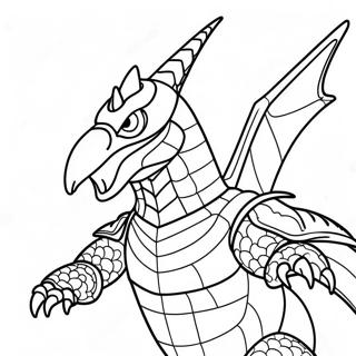 Gigan Coloring Page 53543-42360