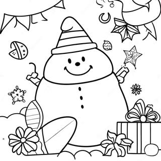 Feliz Navidad Coloring Page 53563-42391