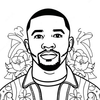 Frank Ocean Coloring Page 53603-42407