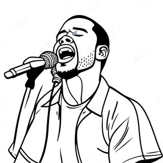 Frank Ocean Coloring Pages