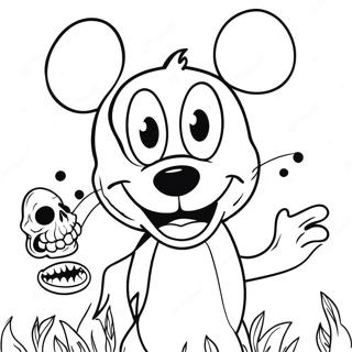 Disney Horror Art Coloring Page 53683-42459