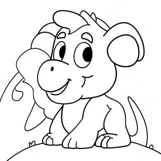 Gangle Coloring Pages