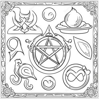 Arcane Coloring Pages