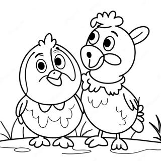 Ruff Ruff Tweet And Dave Coloring Page 53773-42544