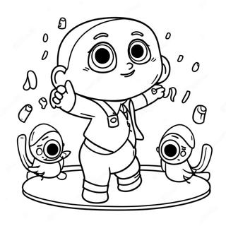 Adventurous Boss Baby Coloring Page 53794-42568