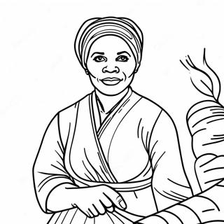 Harriet Tubman Coloring Pages