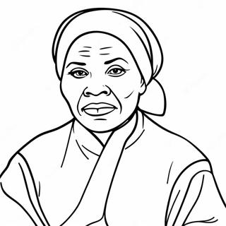 Harriet Tubman Inspirerende Farvelægningsside 53813-42575