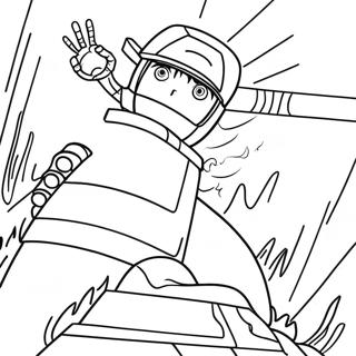 Fire Force Coloring Page 53853-42610