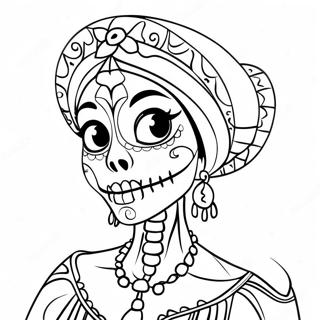 Catrina Coloring Page 53863-42606