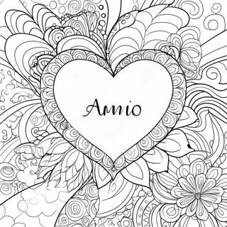 Te Amo Heart Coloring Page 53893-42630