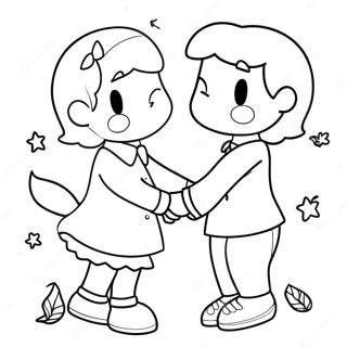 Colorful Fairness In Friendship Coloring Page 53964-42687