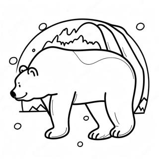 Brown Bear Brown Bear Coloring Page 5400-4291