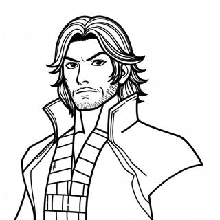 Aizawa In Hero Costume Coloring Page 54024-42746