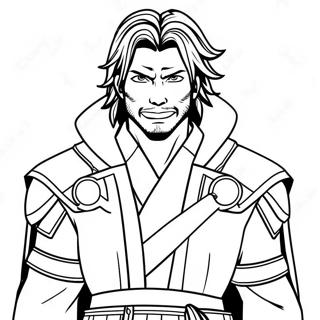 Aizawa In Hero Costume Coloring Page 54024-42748